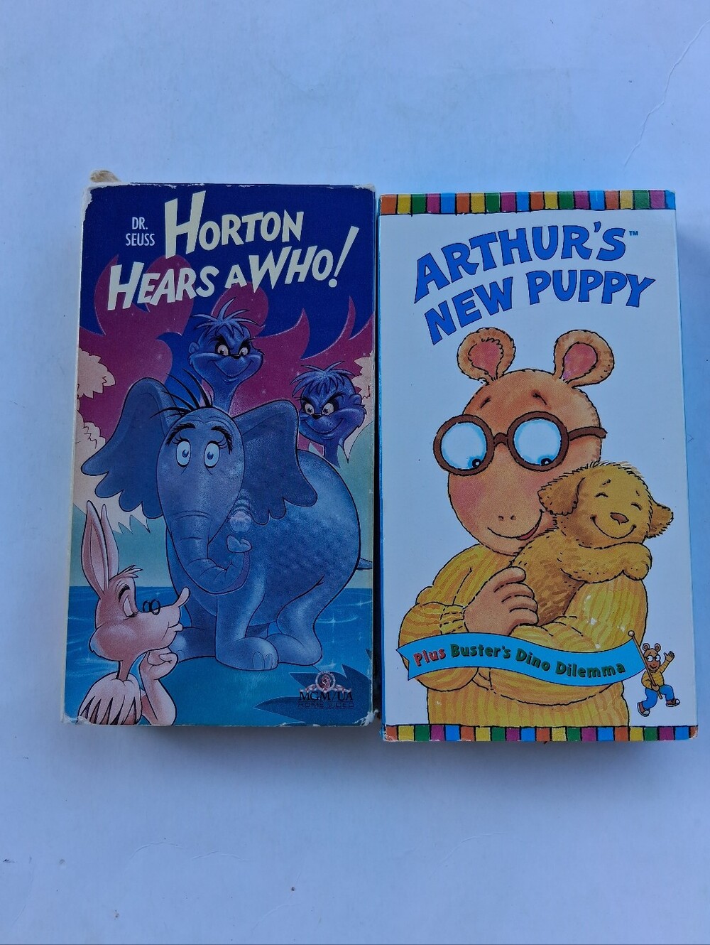 Horton Hears A Who & Arthur VHS Tapes